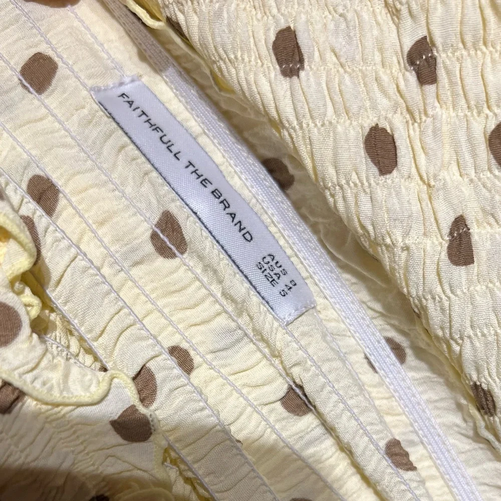HP 🎉 Faithful The Brand Nadine Dress Size 4 - Picture 7 of 16